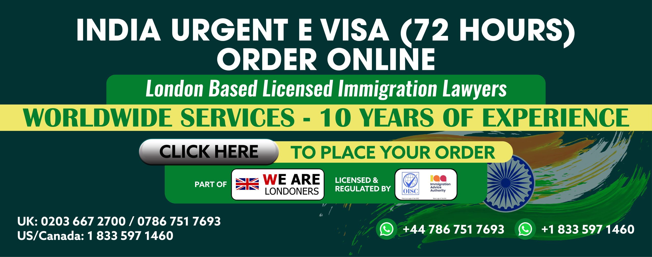 India Urgent Visa Agency