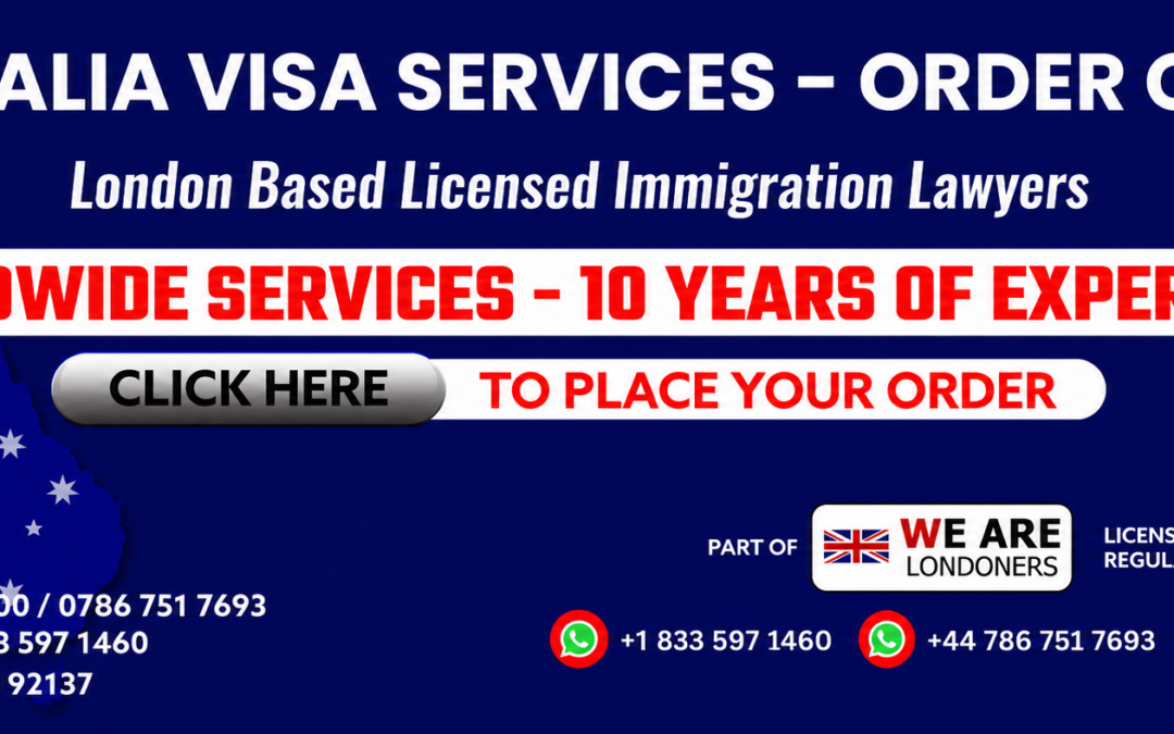 Australia Visa Consultants in London