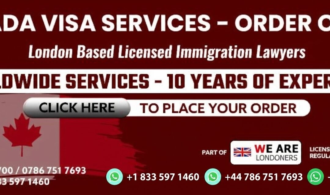 Canada Visa Experts in London – Guidance for Your Canadian Visa Application
